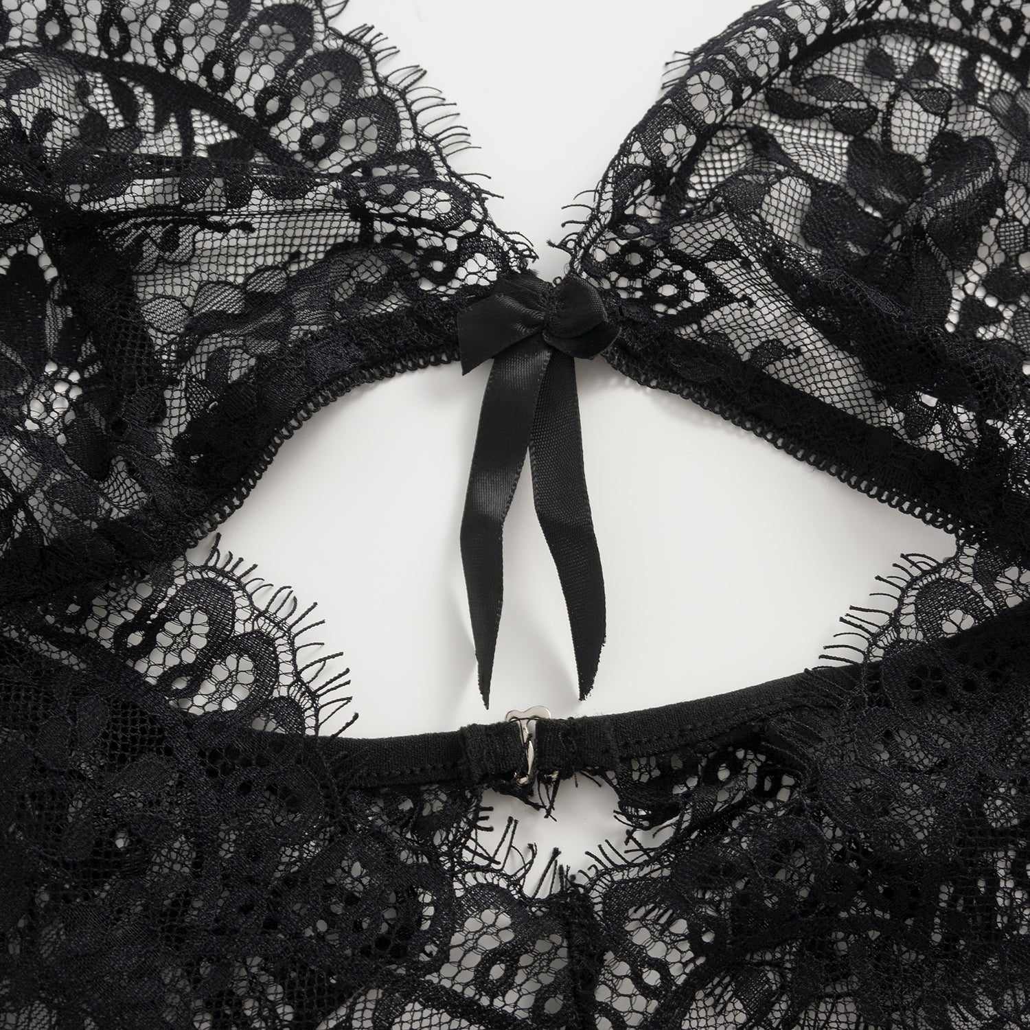 Noir Temptation Lace Bodysuit