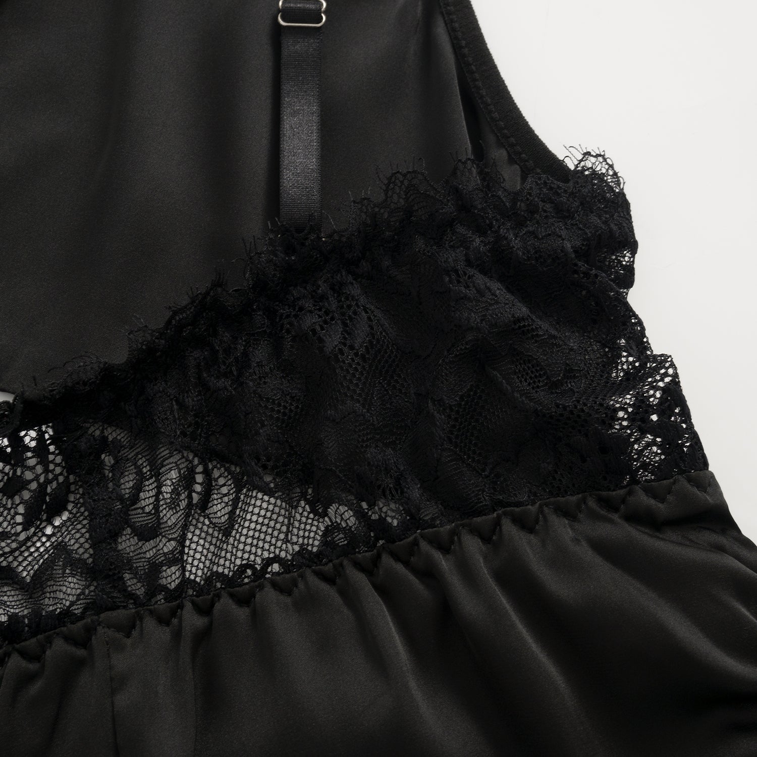 Obsidian Charm Lace Slip