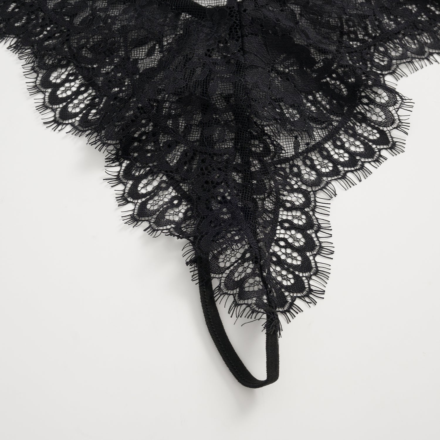 Noir Temptation Lace Bodysuit