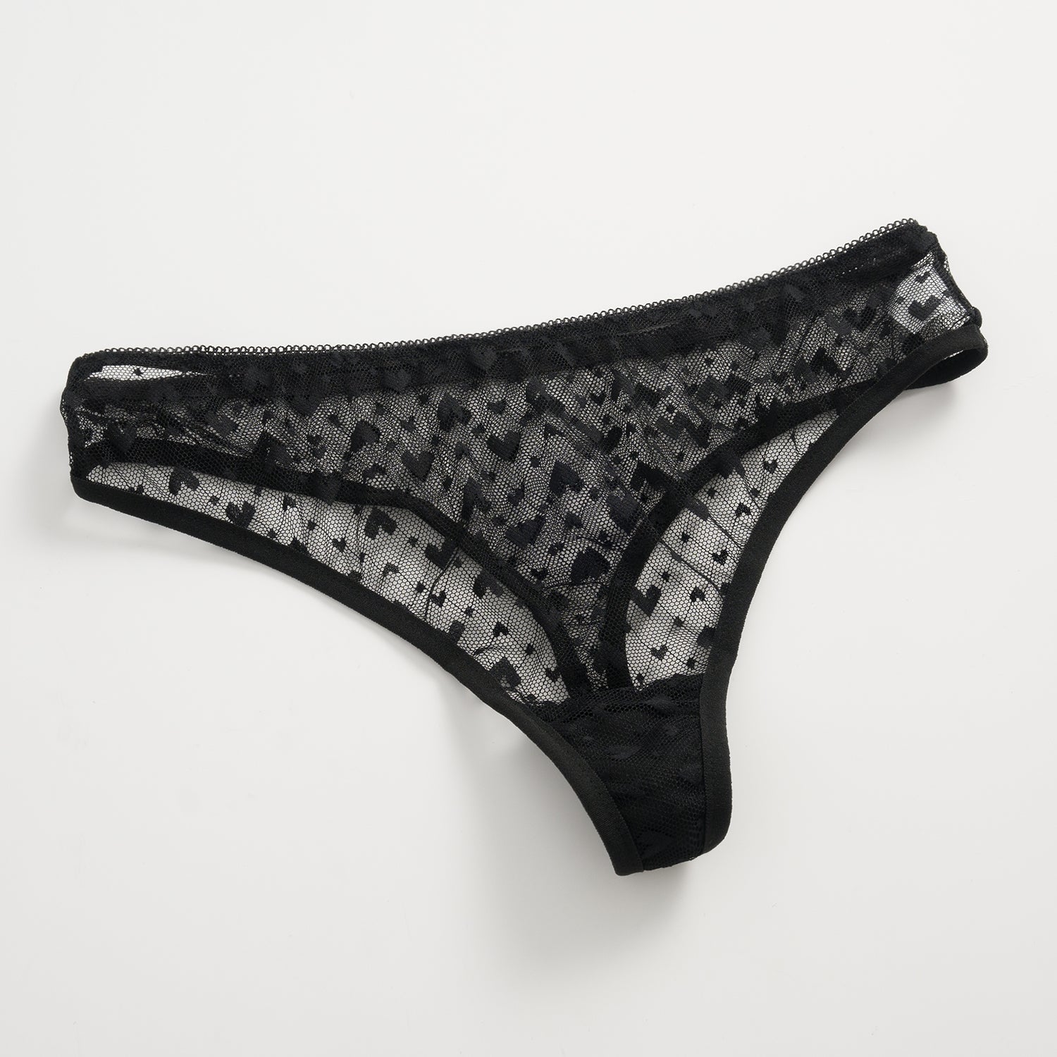 Noir Enchant Garter 3-Piece Lingerie Set