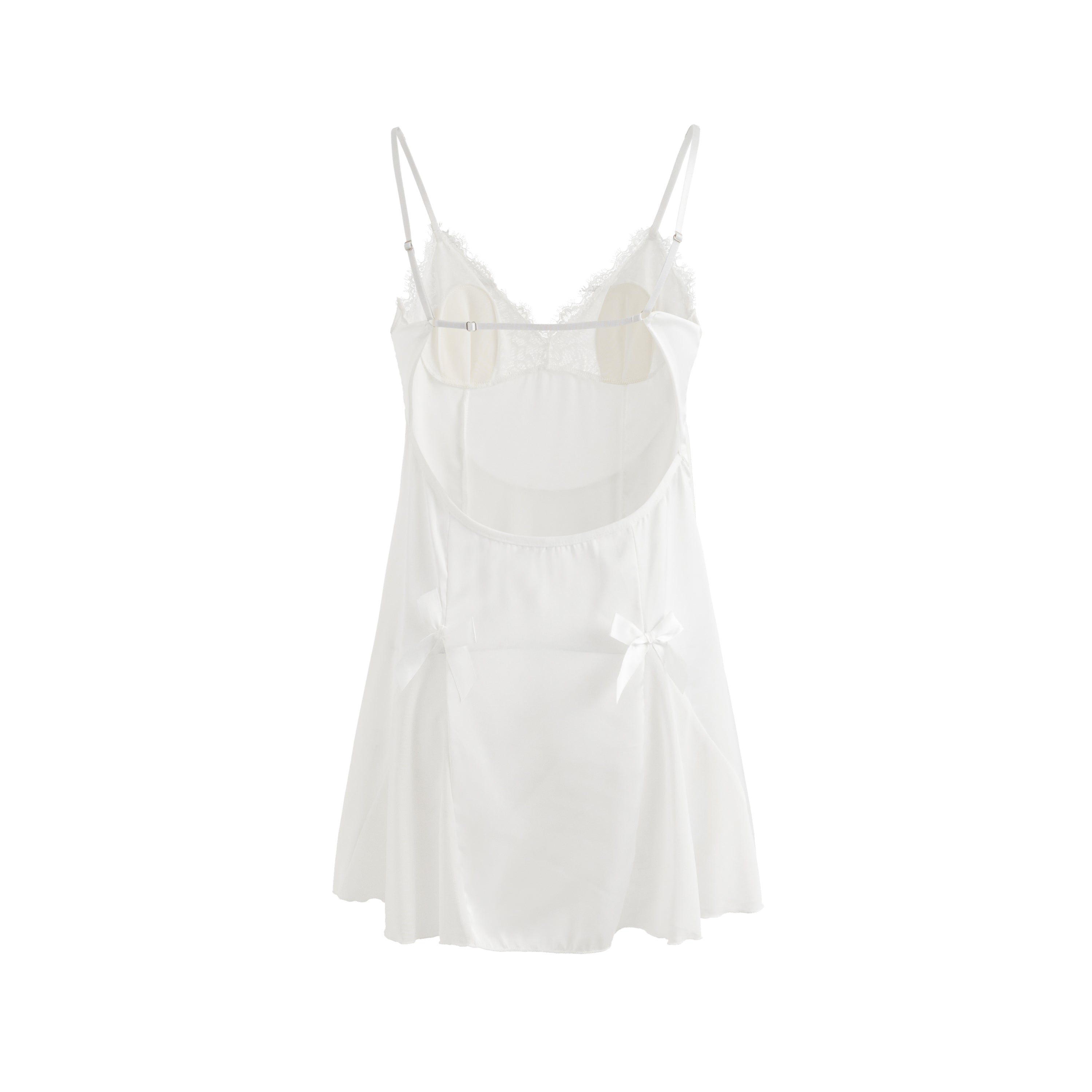 Backless Desire Satin Chemise