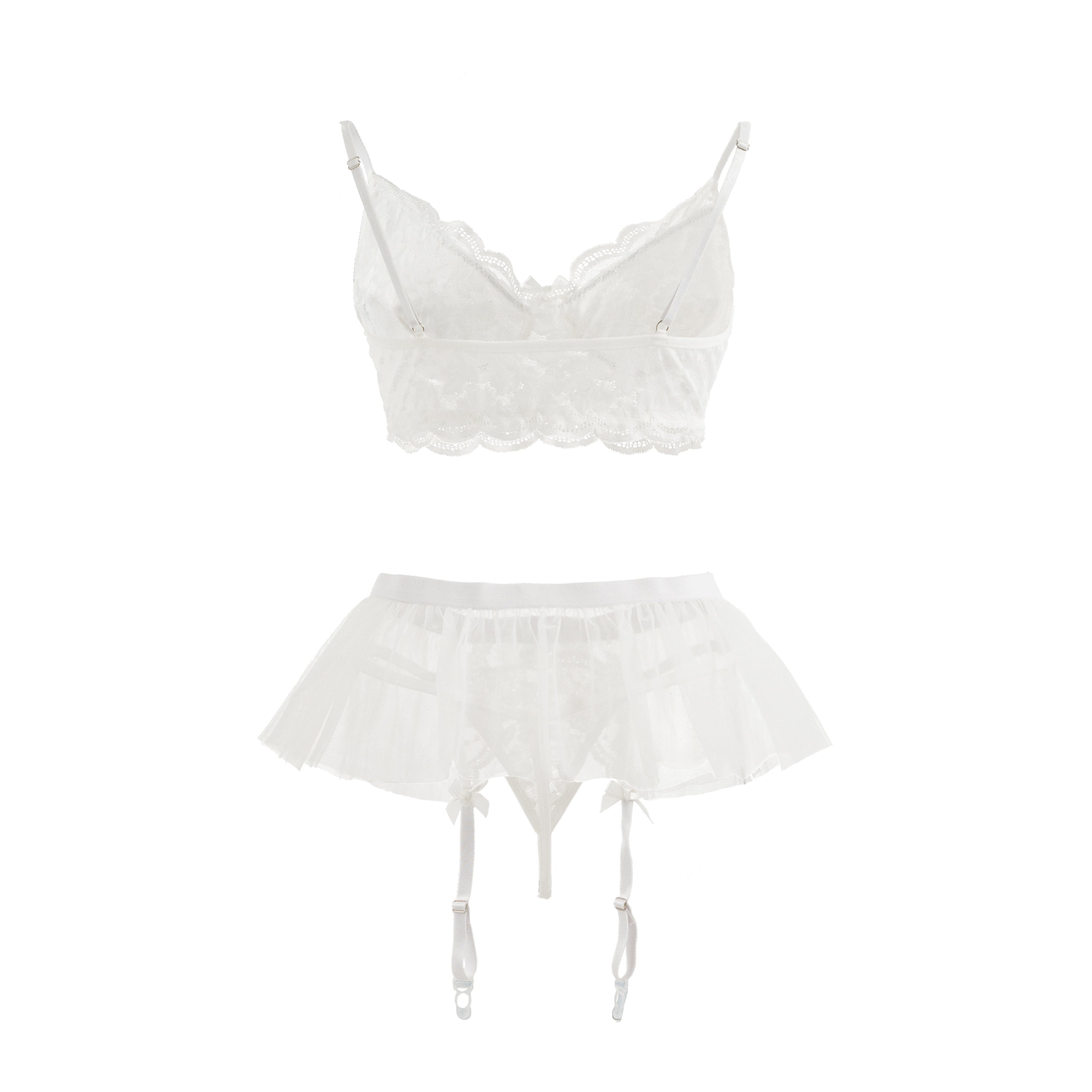 thereal Allure Lace 3-Piece Lingere Set