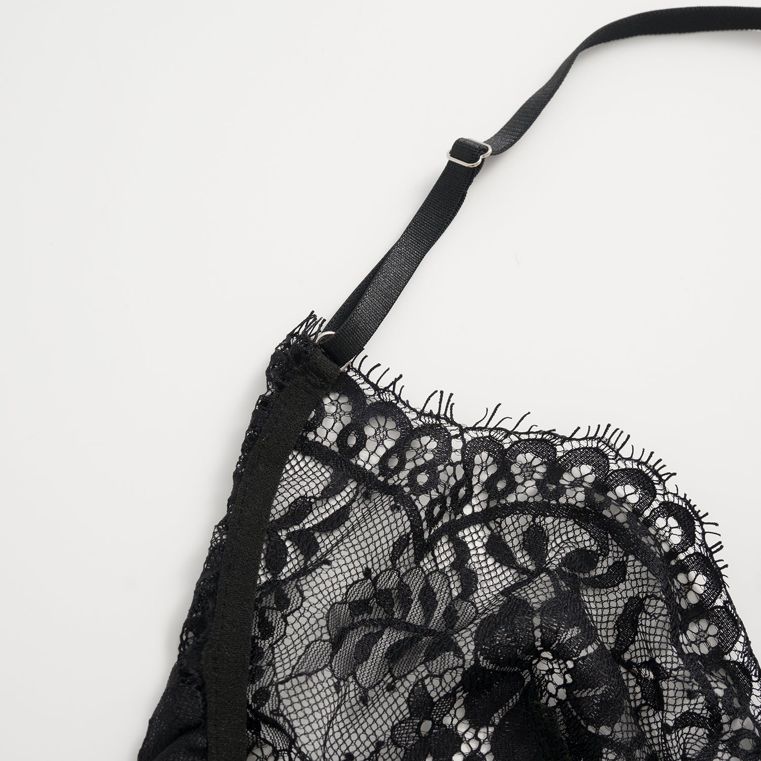 Noir Temptation Lace Bodysuit